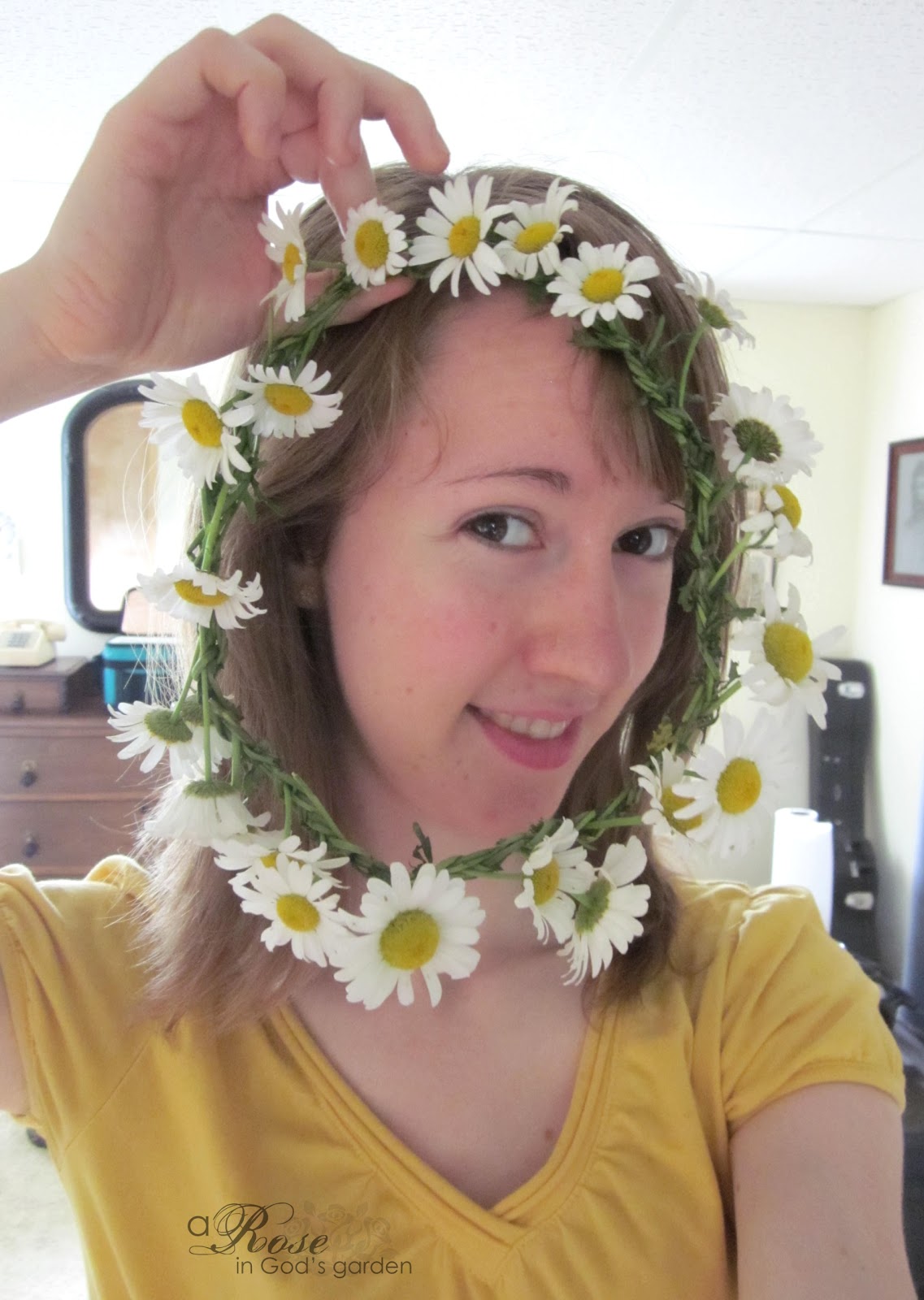 A Rose in God's Garden Photography Daisy Chain
