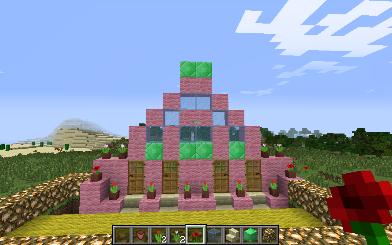 KnitOwl Esme Minecraft horse houses