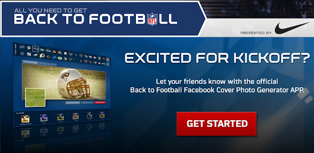 La NFL lance le générateur de Cover Photo sur Facebook 