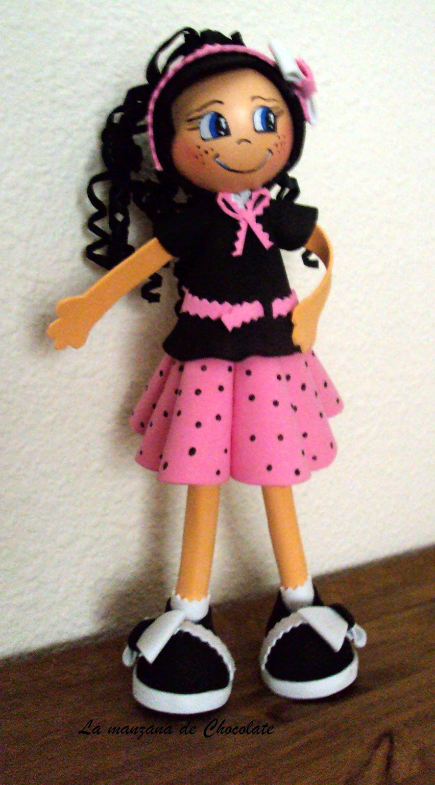 muñeca de foamy