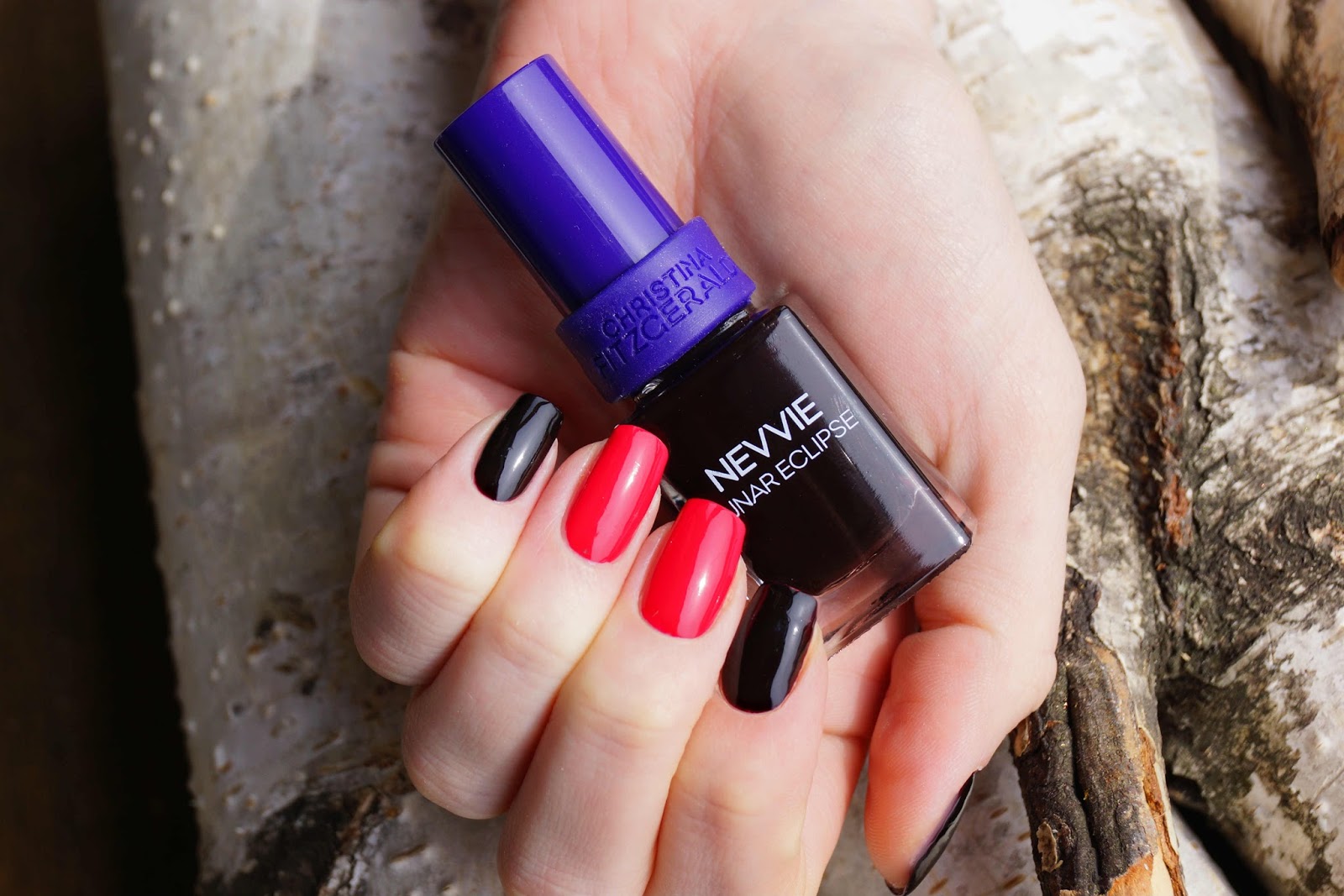 Beauty unearthly: christina fitzgerald nevvie lunar eclipse, vikka russian red swatches / отзывы.