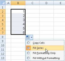 Blog Amka Membuat Angka Di Excel Menjadi Urut