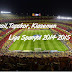 Kumpulan Informasi Terupdate | Hasil, Topskor & Klasemen Liga Spanyol 2014-2015 - Si Bejo BLOG 