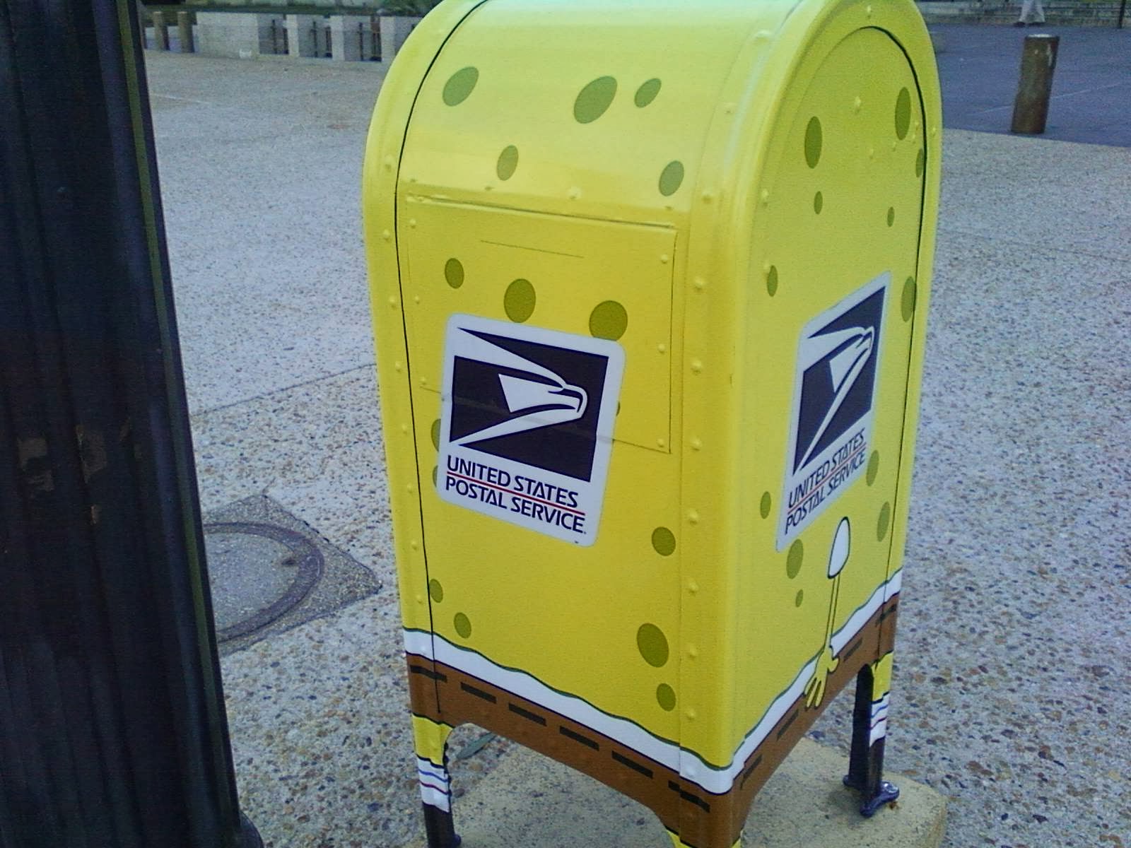 CartoonPhilately SpongeBob SquarePants mailbox in DC