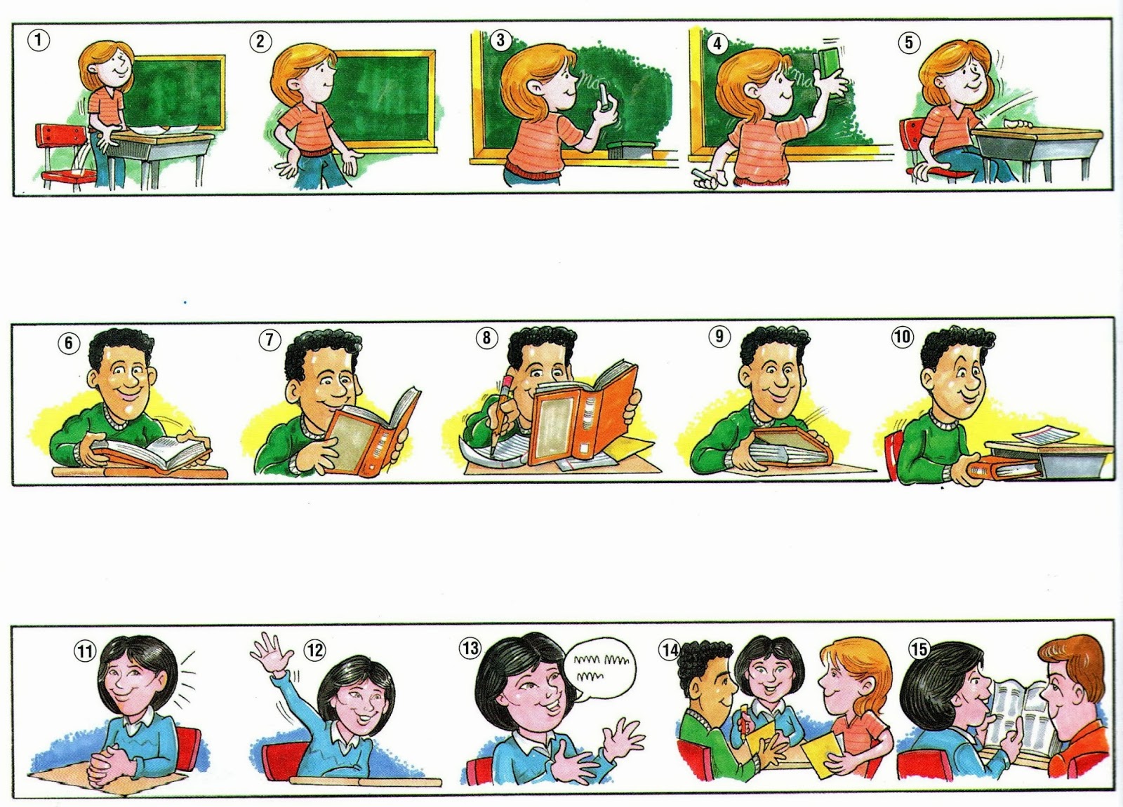 NEA New English Academy Classroom Actions