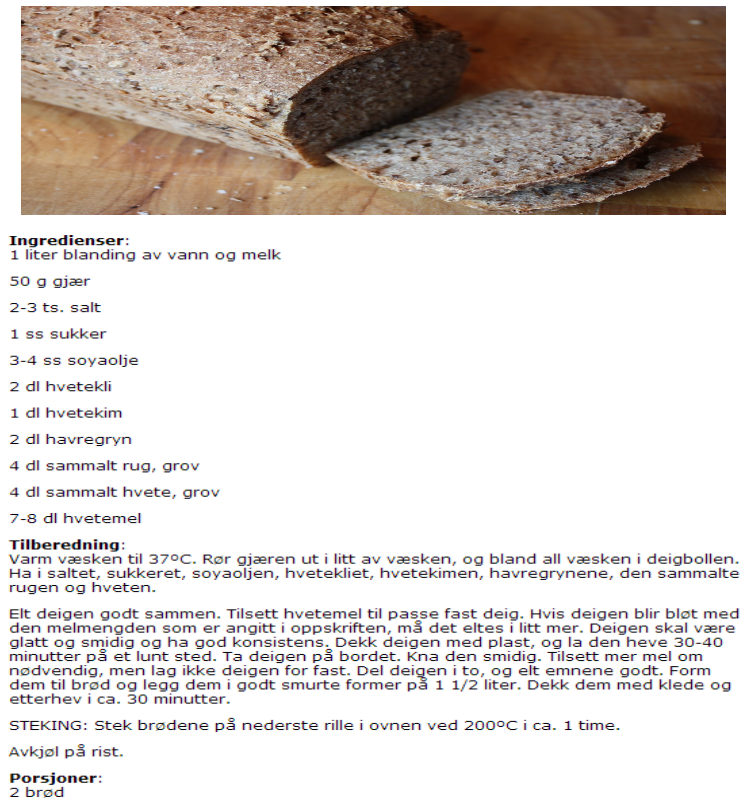 Grovbrød oppskrift Sunnbrød!!! Mat Oppskrifter