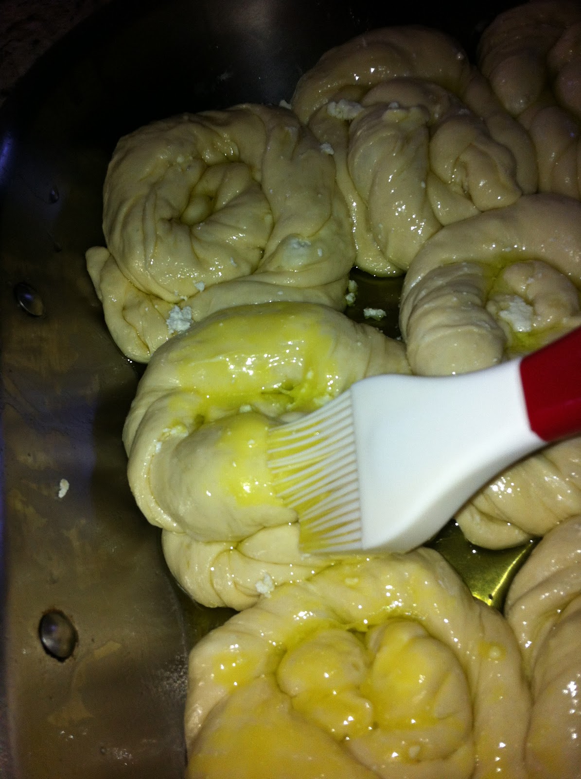 Adventures in Cookery Bulgarian Feta Cheese Bread ( Tutmanik/Mesenitza )