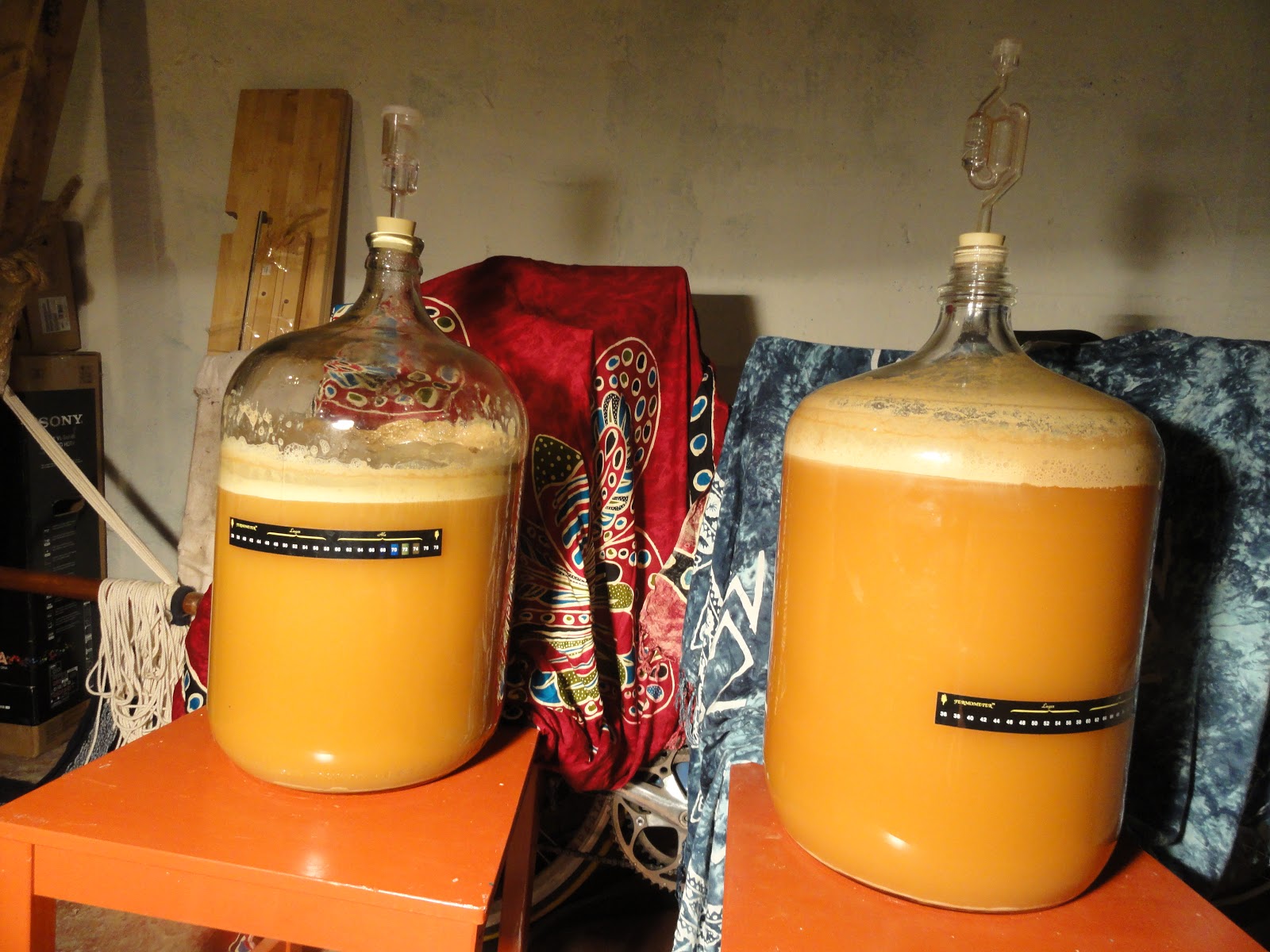 Home Brew Kimener Secondary Fermentation