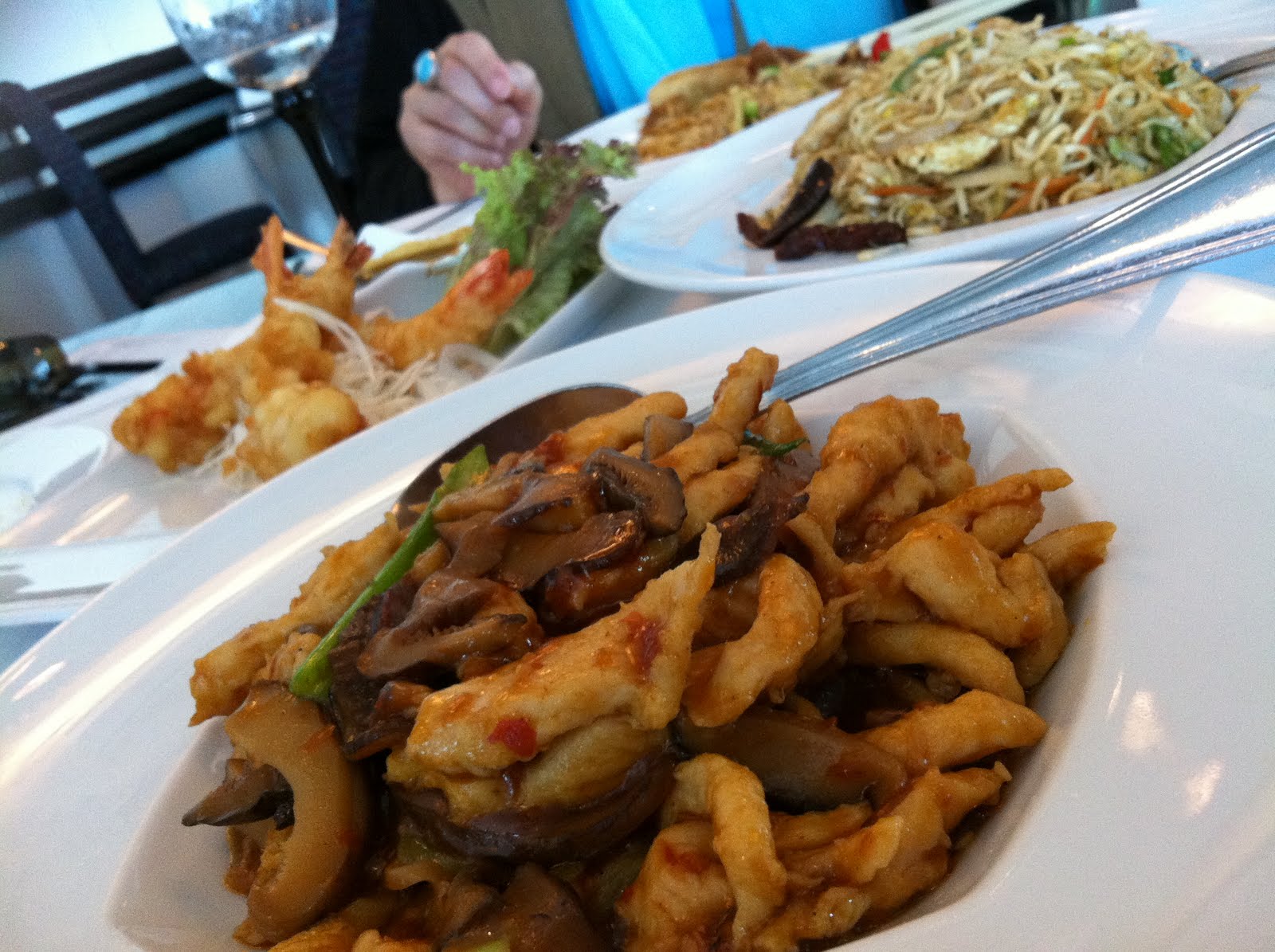 Qatar Culture Club CHOPSTICKS Restaurant in Wyndham Hotel An unusual