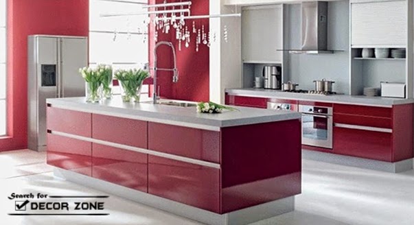red kitchen cabinets: 15 ideas and designs red kitchen cabinets: 15 ideas and designs