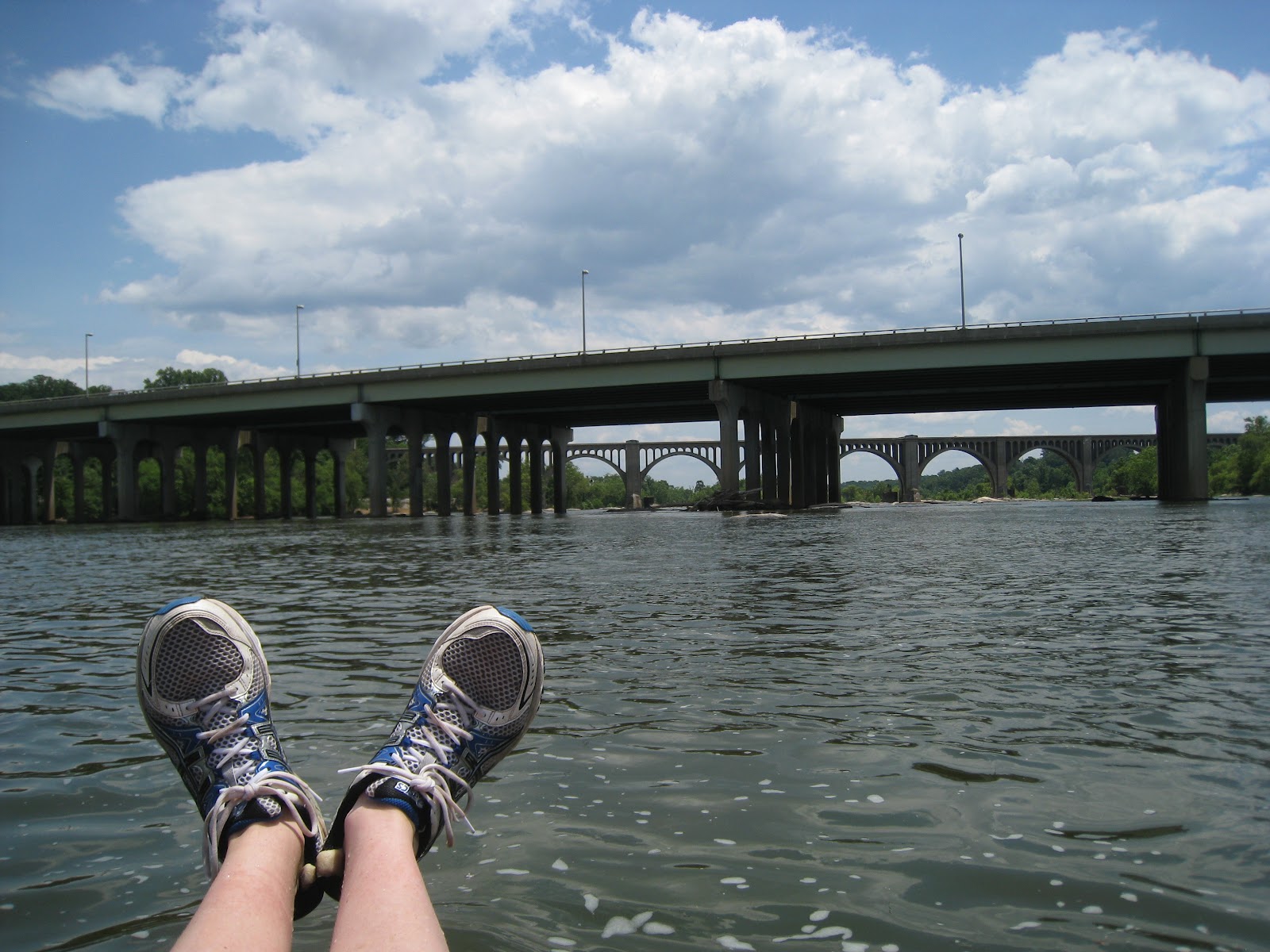 Walk Across Virginia Tubing down the James in Richmond