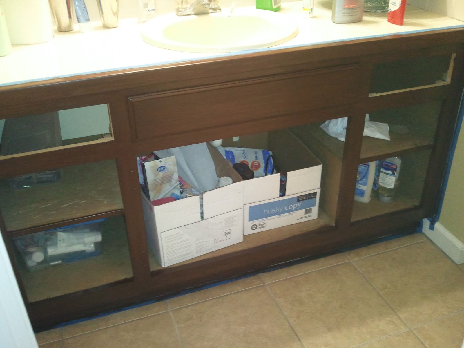 Notes From Oak Bathroom Redo... in progress