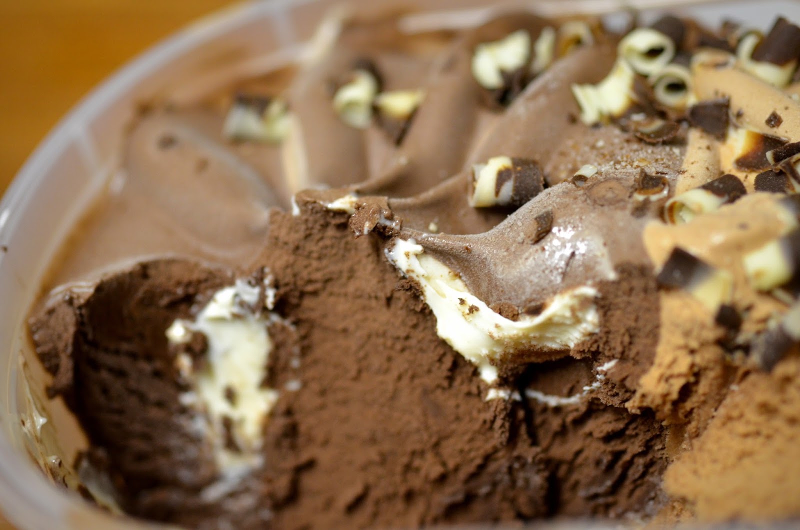 food and ice cream recipes REVIEW Breyers Triple Chocolate Gelato