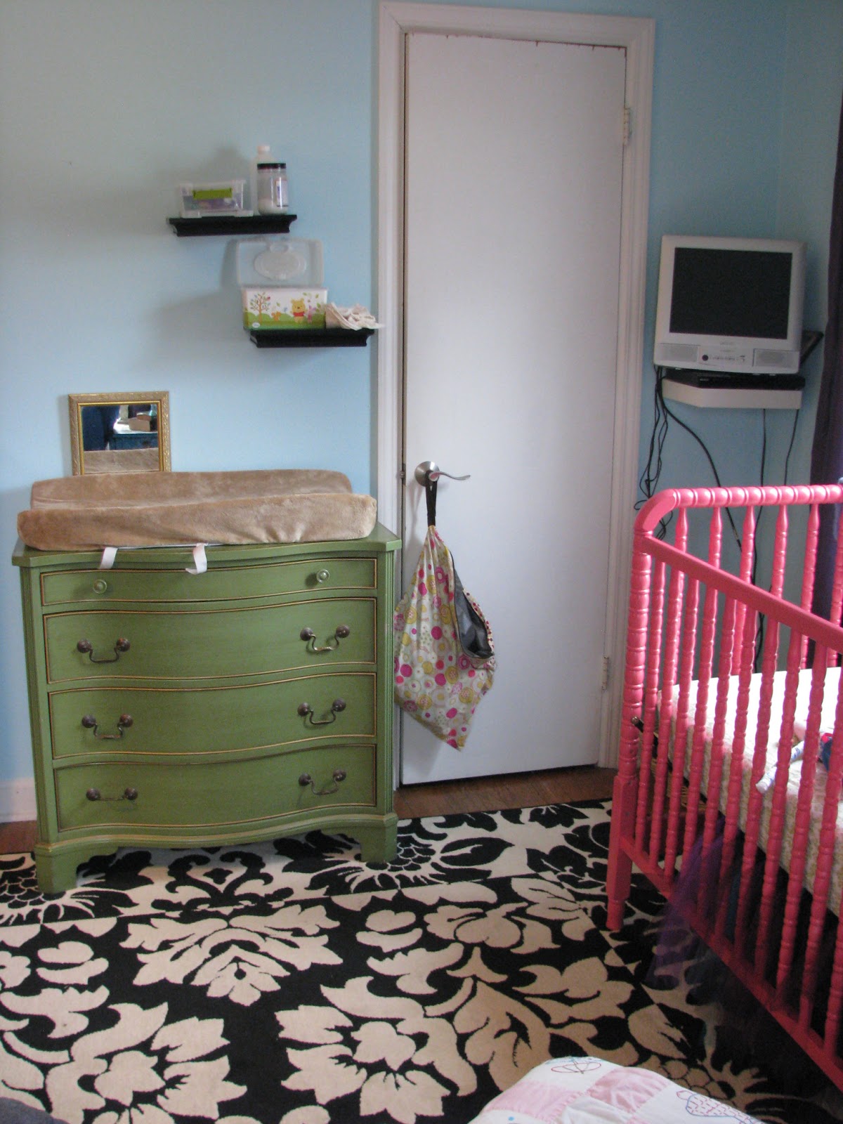 See Cassie Make Painted Crib