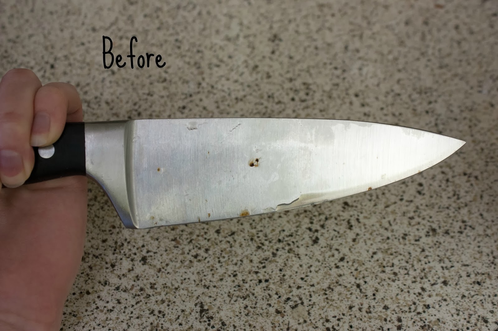 Birds of a Lesser Paradise Remove Rust from Your Knives