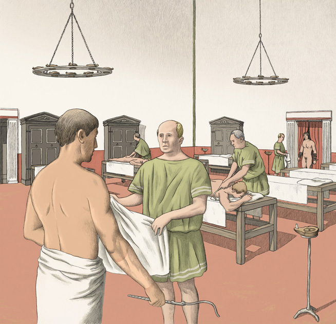 L'ombra d'un somni: Visita a les termes