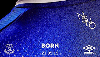 Detail bagian belakang jersey Everton home musim 2015/2016 jual online Detail bagian belakang jersey Everton home musim 2015/2016