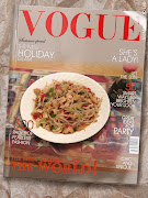 Ma recette sur la couverture du Magazine Vogue ! (couverture magazine)