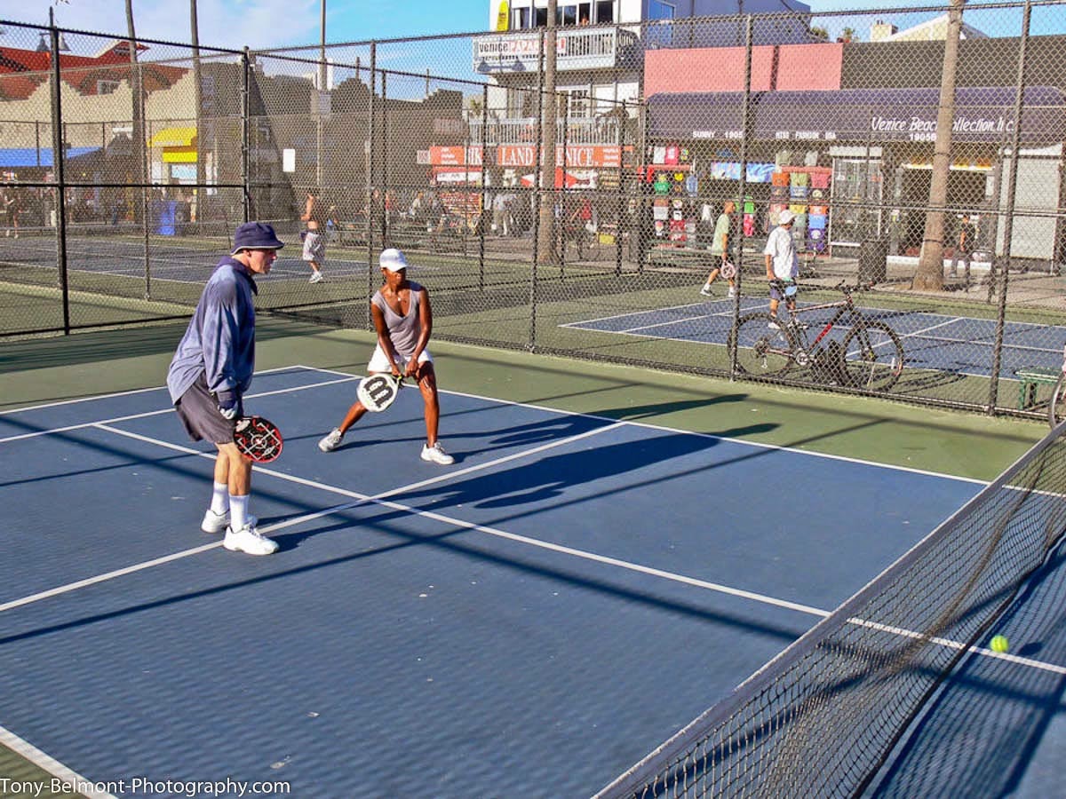 Tony Belmont Photography Paddle Tennis at Venice Beach