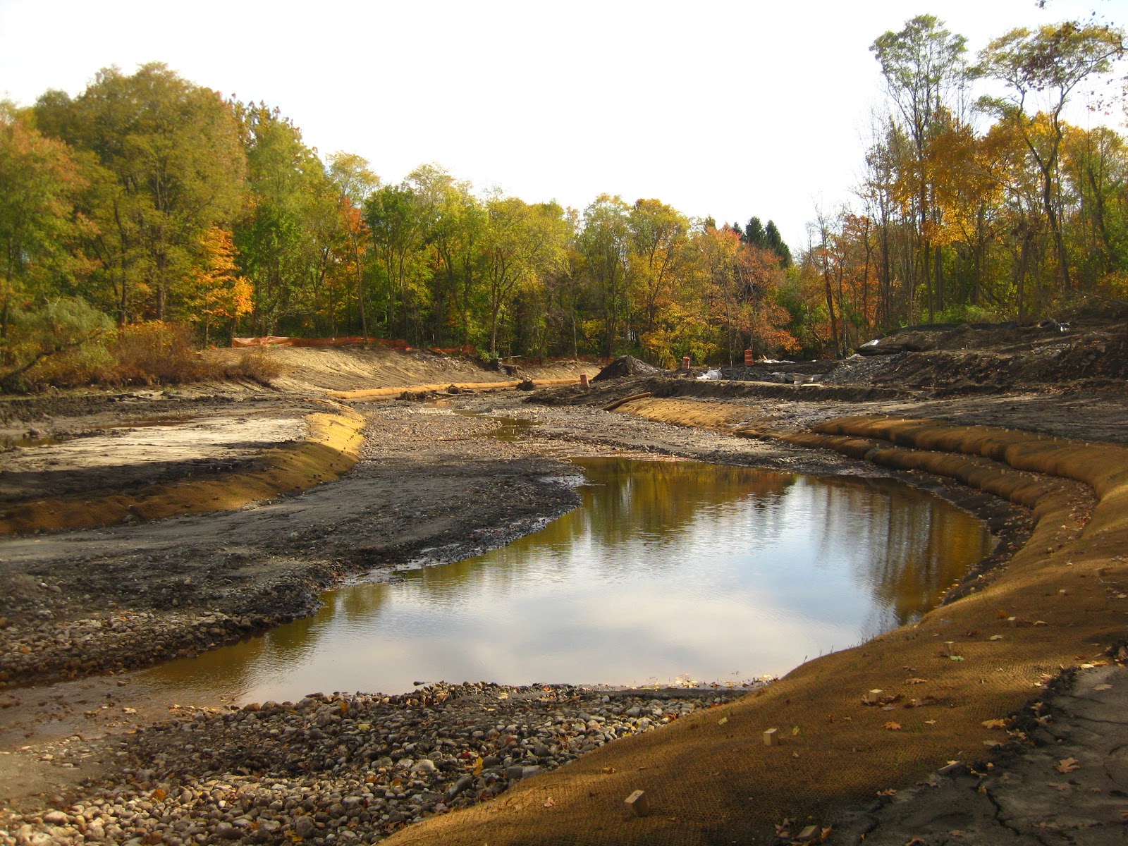 Mill River Restoration Mill River channel restoration completed