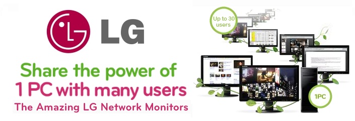 Economiza con la compra de LG Network Monitor