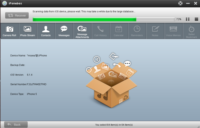recover from device scanning recover from device scanning
