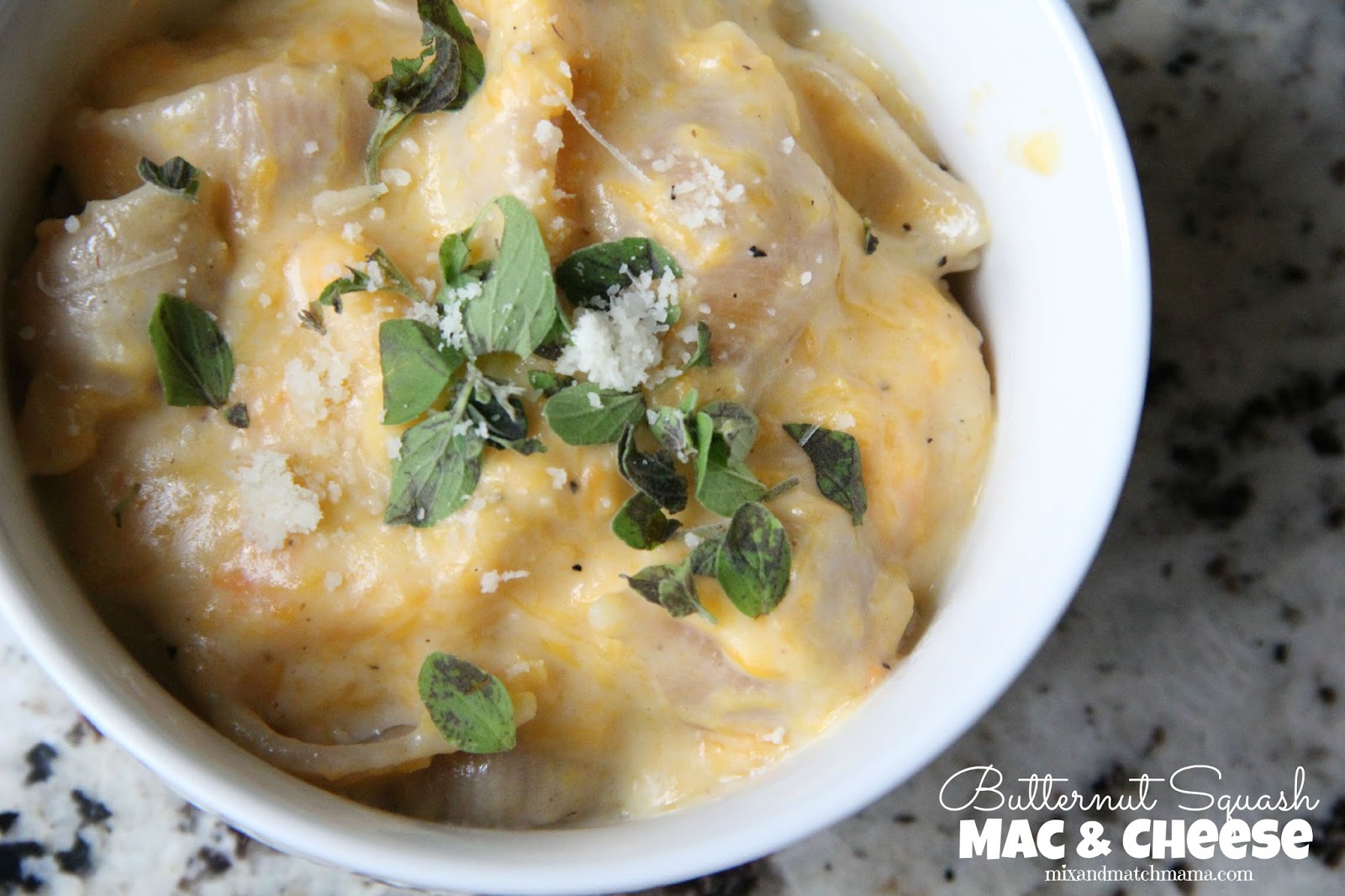 Butternut Squash Mac & Cheese Recipe Mix and Match Mama