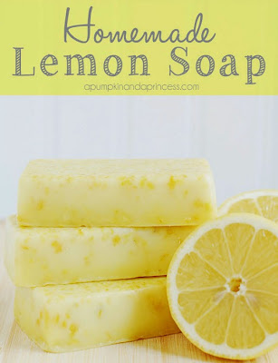  Homemade Lemon Soap