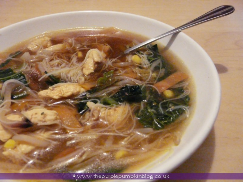 Chinese Chicken StirFry Soup » The Purple Pumpkin Blog
