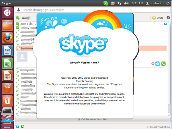 Install Skype Linux Debian
