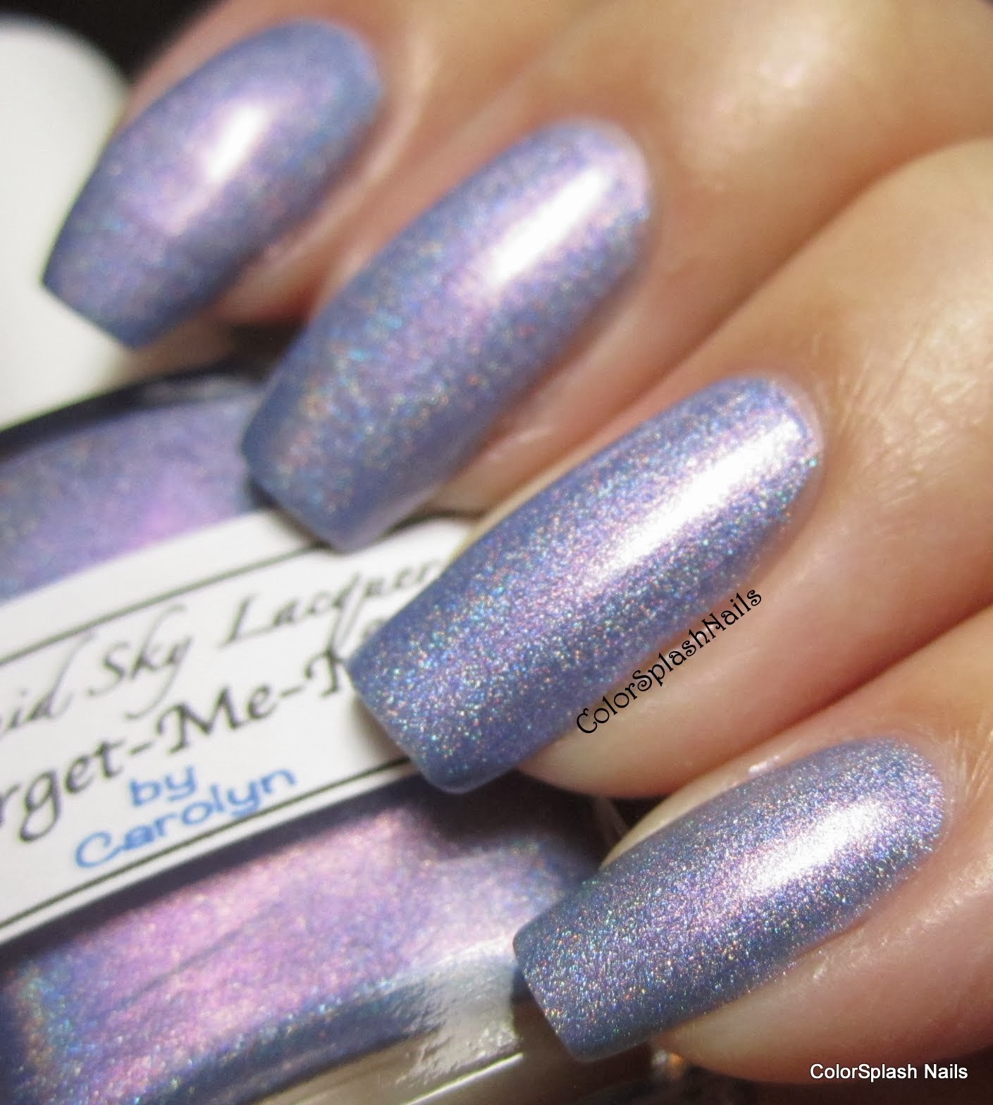 Colorsplash Nails Liquid Sky Lacquer & Mint To Love