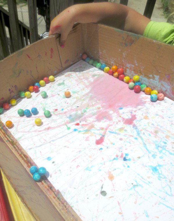 Paint and Play Candy Art Growing A Jeweled Rose