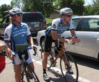 bicyclists in Dayton