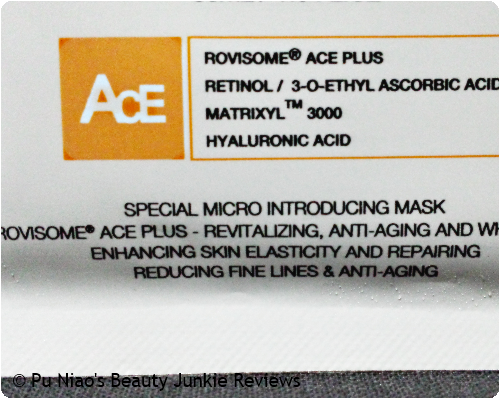 Ace Liposome Neogence Ace Renewal and Repairing Mask Ace Liposome Neogence Ace Renewal and Repairing Mask