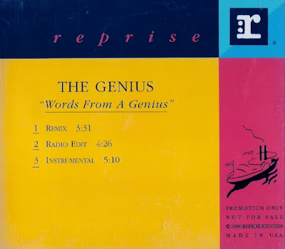 The Genius – Words From A Genius (CDS Promo) (1991) (320 kbps)