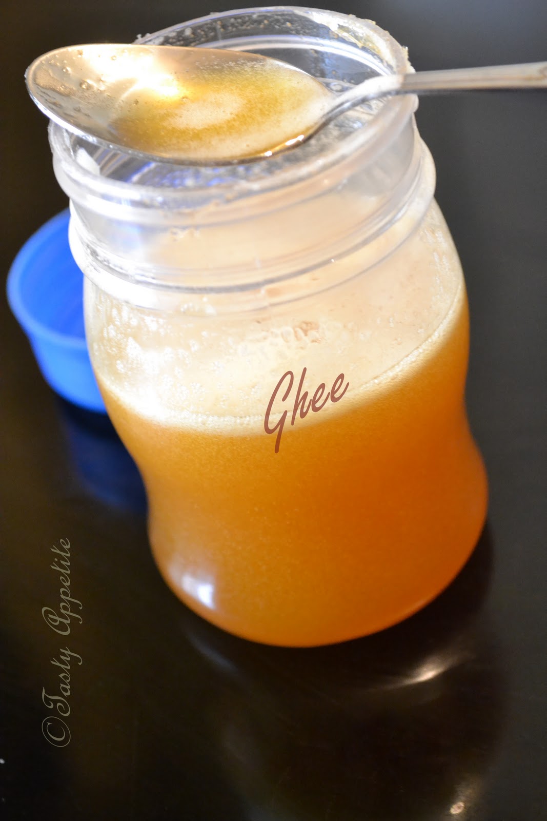 How to make Ghee / Clarified Butter at home / Easy stepwise pics