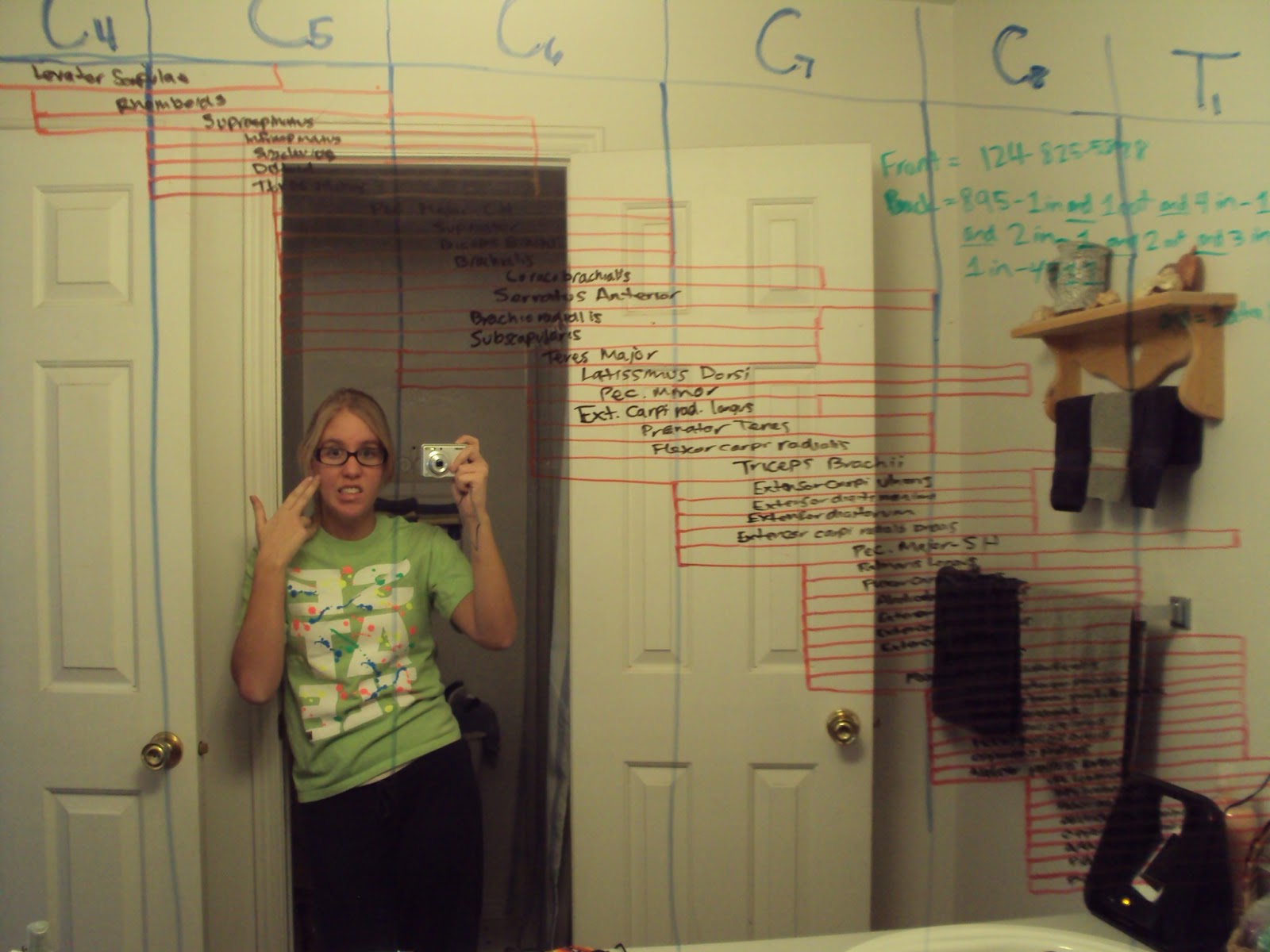 Utah Girl's Journey Sometimes I Use My Mirror As A Whiteboard