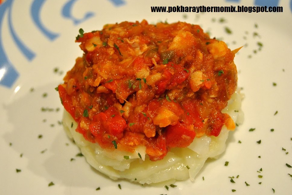 Fácil con Thermomix: Migas de bacalao