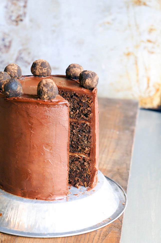 How to stick marzipan decorations to a cake