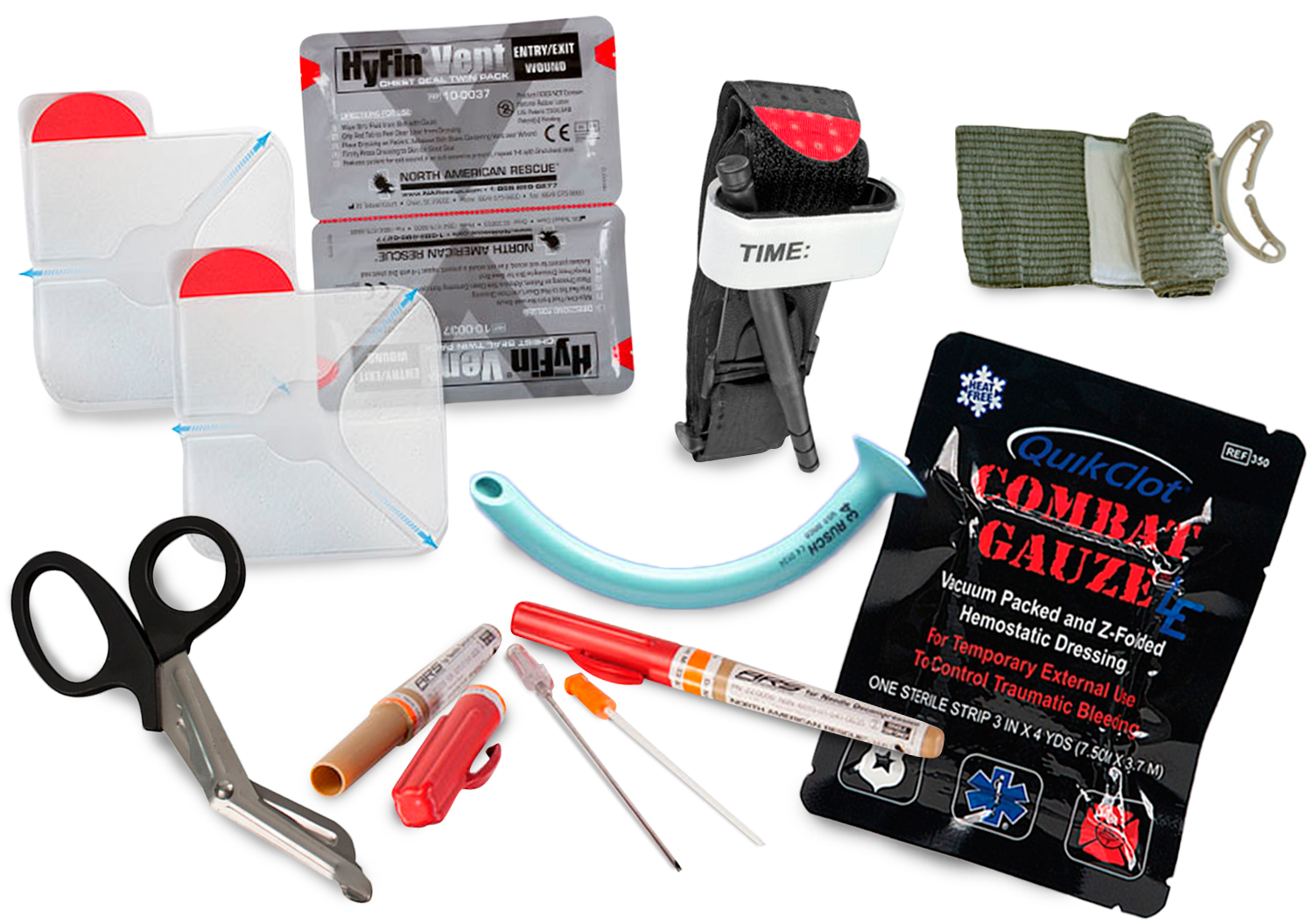 Gideon Tactical GTAKs (Gunshot Trauma Aid Kits)