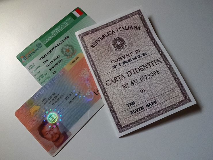 Alvin marks blog behind the art: got id? Poliziadistato it permesso di soggiorno