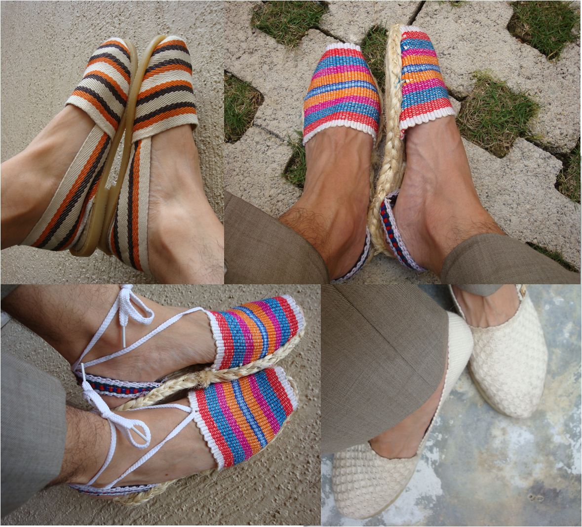 Se han popularizado tanto los zapatos que tienen sus versiones en grandes marcas como Toms, Channel, Tommy Hilfiguer, etc. siendo utilizadas por hombres y