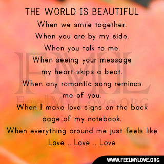 THE WORLD IS BEAUTIFUL