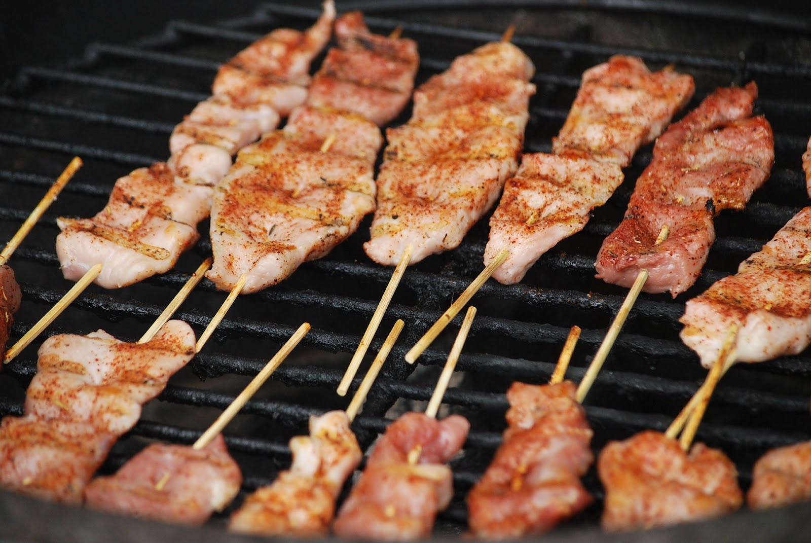 My story in recipes Pork Skewers