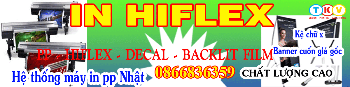 Công ty in hiflex giá rẻ nhất tại TPHCM