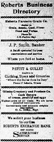 Business Directory 1918 Ad