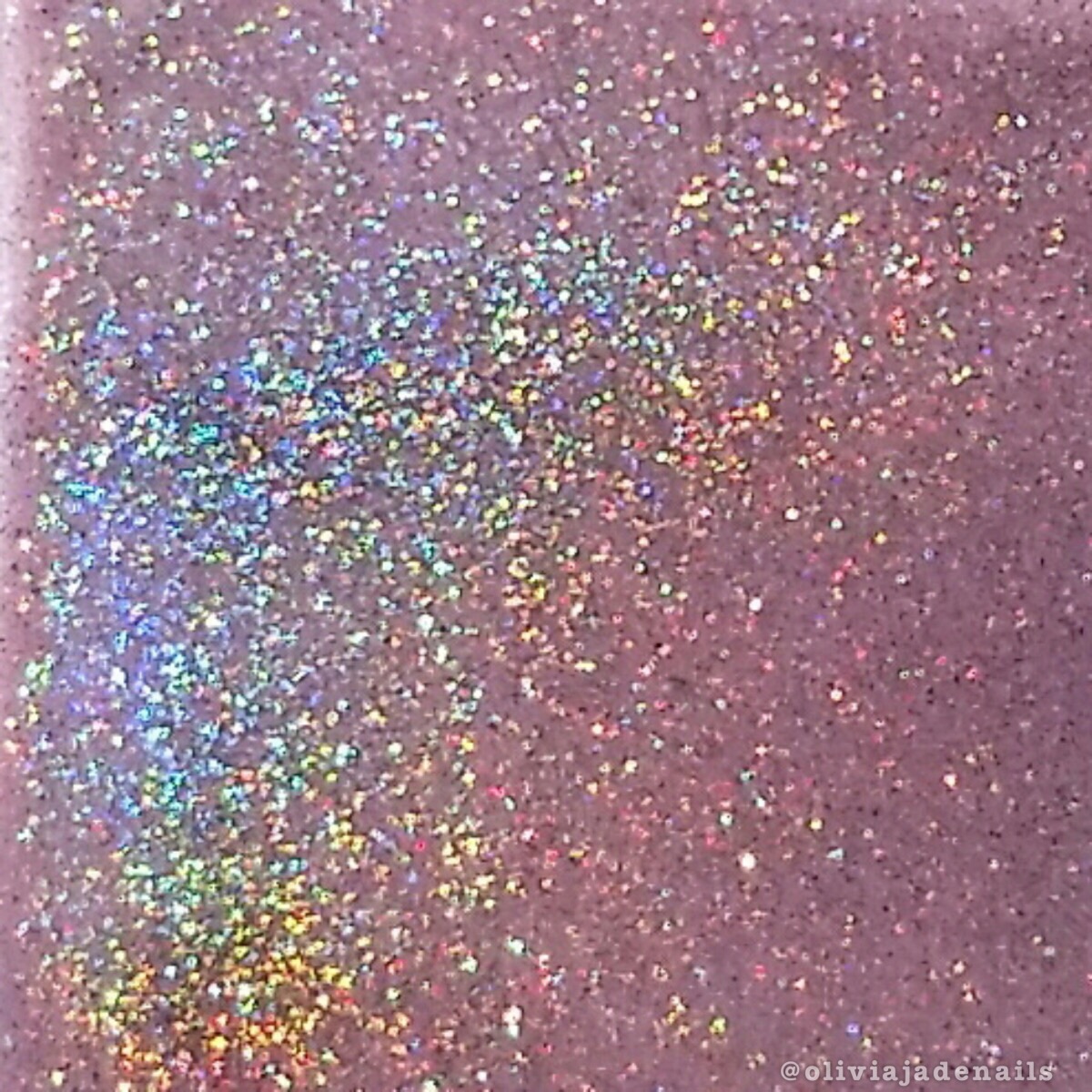 Celestial Cosmetics Moonglow swatched by Olivia Jade Nails