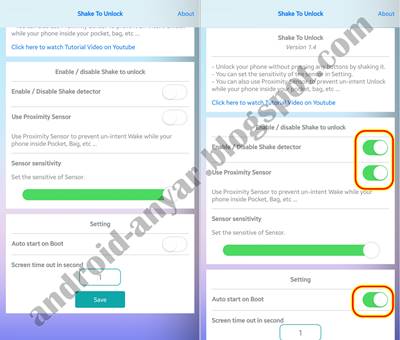 Cara Mengaktifkan HP Android dengan Digoyangkan (Shake to Unlock) Cara Mengaktifkan HP Android dengan Digoyangkan (Shake to Unlock)