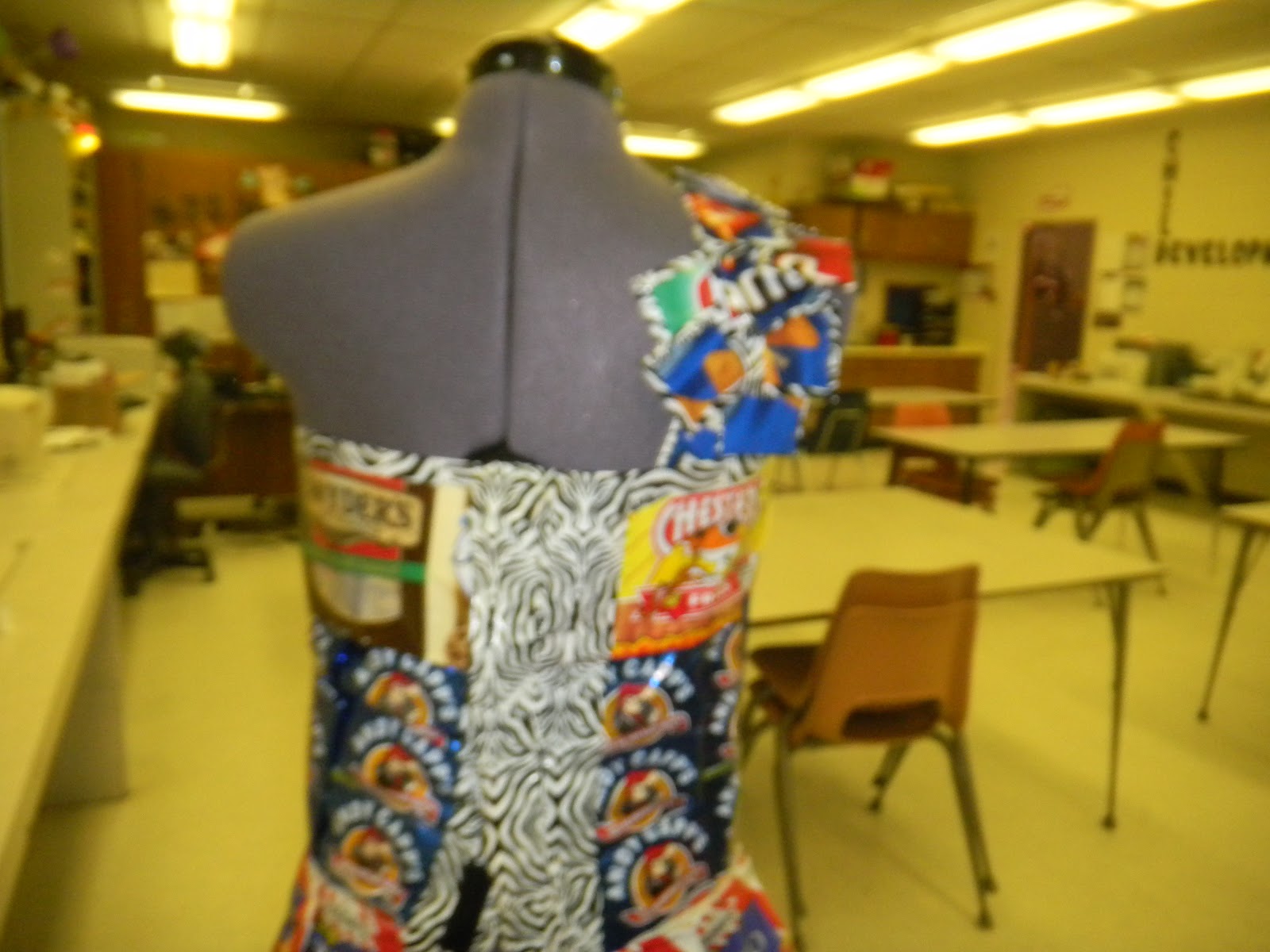 Hot In The Heat HOW TO Make Your Own Chip Bag Dress