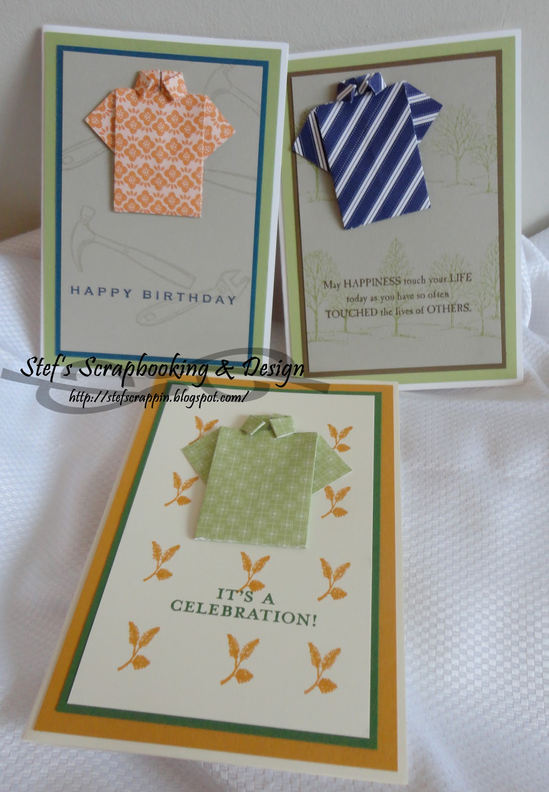Stefs Scrapbooking & Design Male tshirt cards